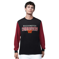 Washington Commanders Starter Thursday Night Gridiron Long Sleeve T-Shirt- Black - Black T-shirts