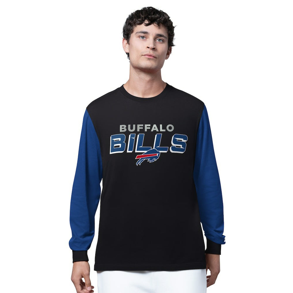 Buffalo Bills Starter Thursday Night Gridiron Long Sleeve T-Shirt- Black - Black T-shirts
