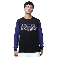 Baltimore Ravens Starter Thursday Night Gridiron Long Sleeve T-Shirt- Black - Black T-shirts