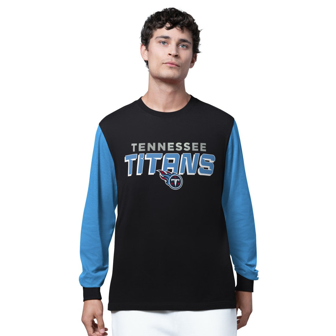 Tennessee Titans Starter Thursday Night Gridiron Long Sleeve T-Shirt- Black - Black T-shirts