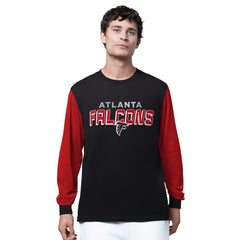 Atlanta Falcons Starter Thursday Night Gridiron Long Sleeve T-Shirt- Black - Black T-shirts