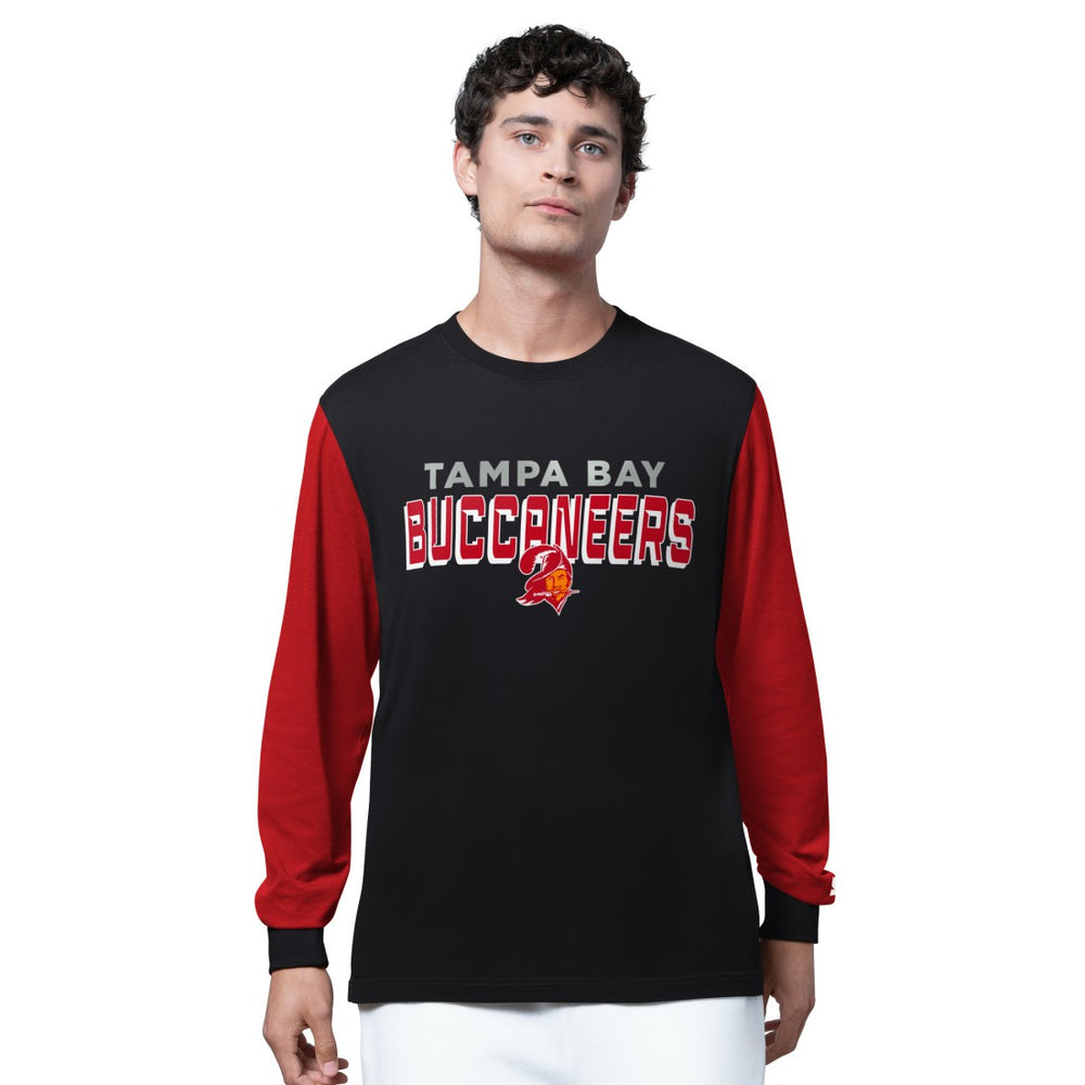 Tampa Bay Buccaneers Starter Thursday Night Gridiron Long Sleeve T-Shirt - Black/Red T-shirts