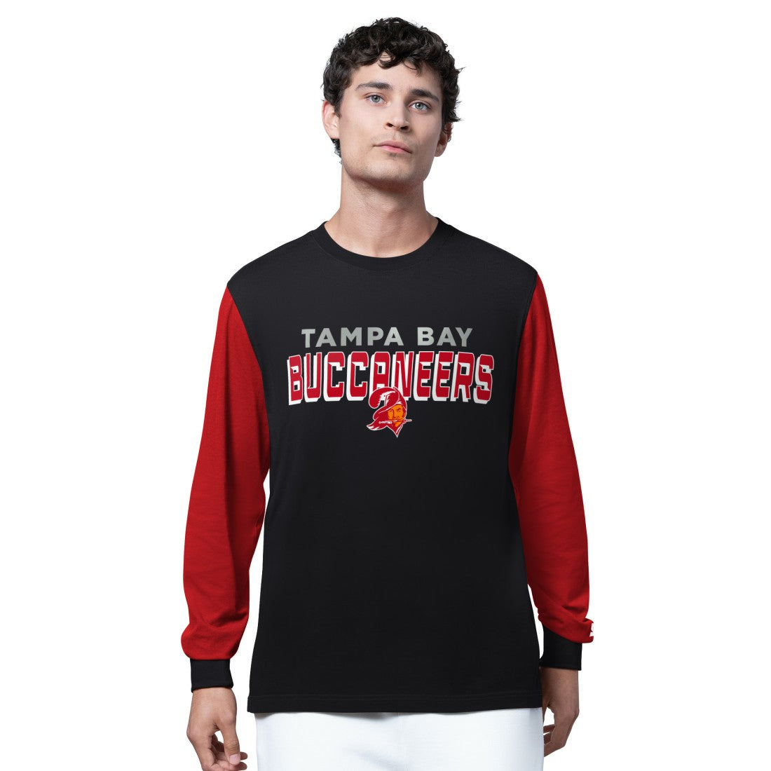 Tampa Bay Buccaneers Starter Thursday Night Gridiron Long Sleeve T-Shirt - Black/Red T-shirts