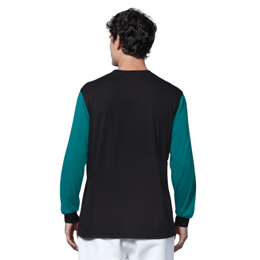 Miami Dolphins Starter Thursday Night Gridiron Long Sleeve T-Shirt - Black/Aqua T-shirts