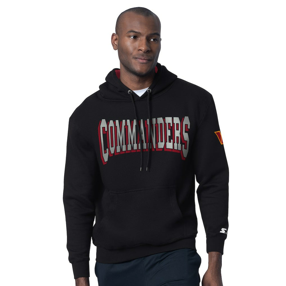 Washington Commanders Starter Thursday Night Gridiron Hoodie - Black Hoodies