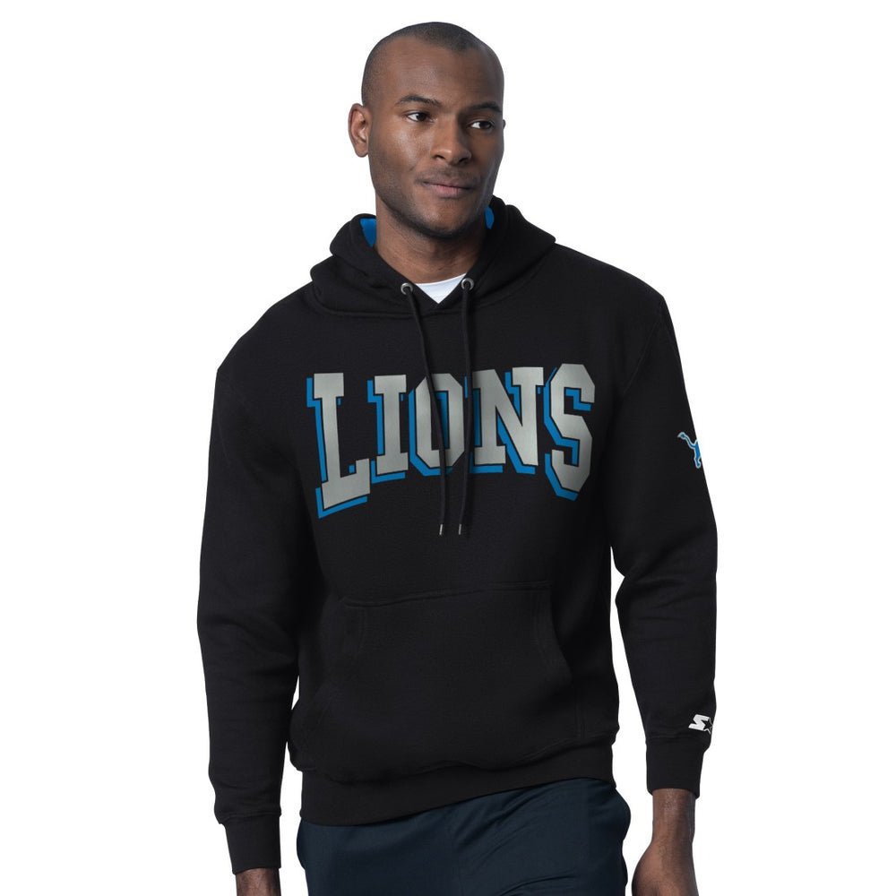 Detroit Lions Starter Thursday Night Gridiron Hoodie - Black Hoodies