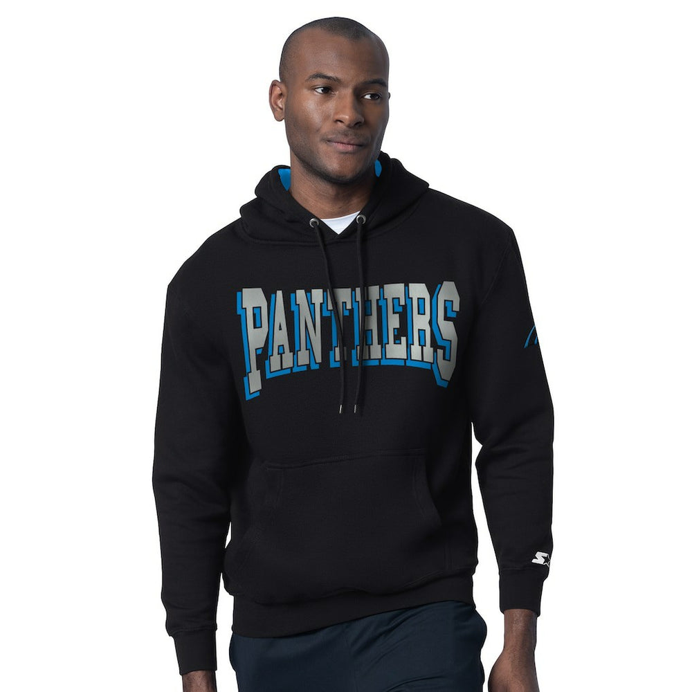 Carolina Panthers Starter Thursday Night Gridiron Hoodie - Black Hoodies