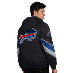Buffalo Bills Starter Thursday Night Gridiron Full-Zip Jacket - Black/Royal Jackets