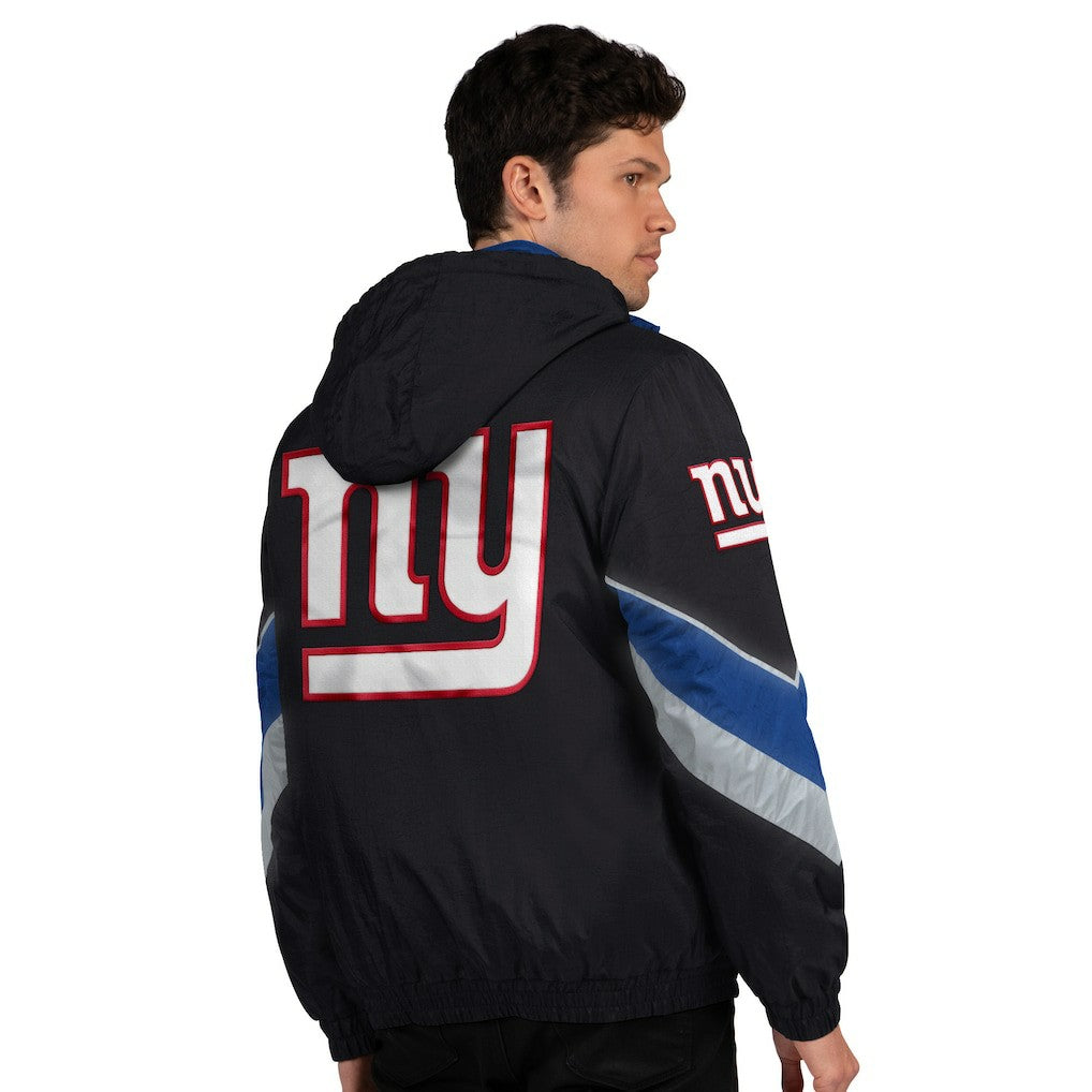 New York Giants Starter Thursday Night Gridiron Full-Zip Jacket - Black/Royal Jackets