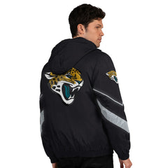 Jacksonville Jaguars Starter Thursday Night Gridiron Full-Zip Jacket - Black/Teal Jackets