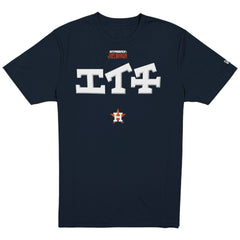 Houston Astros New Era x Hyperfly T-Shirt - Navy T-shirts
