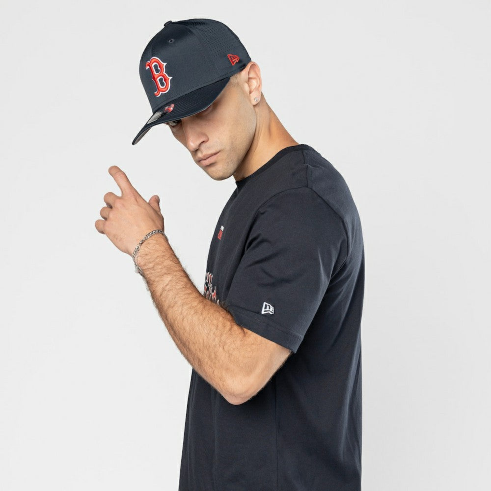 Boston Red Sox New Era x Hyperfly T-Shirt - Navy T-shirts