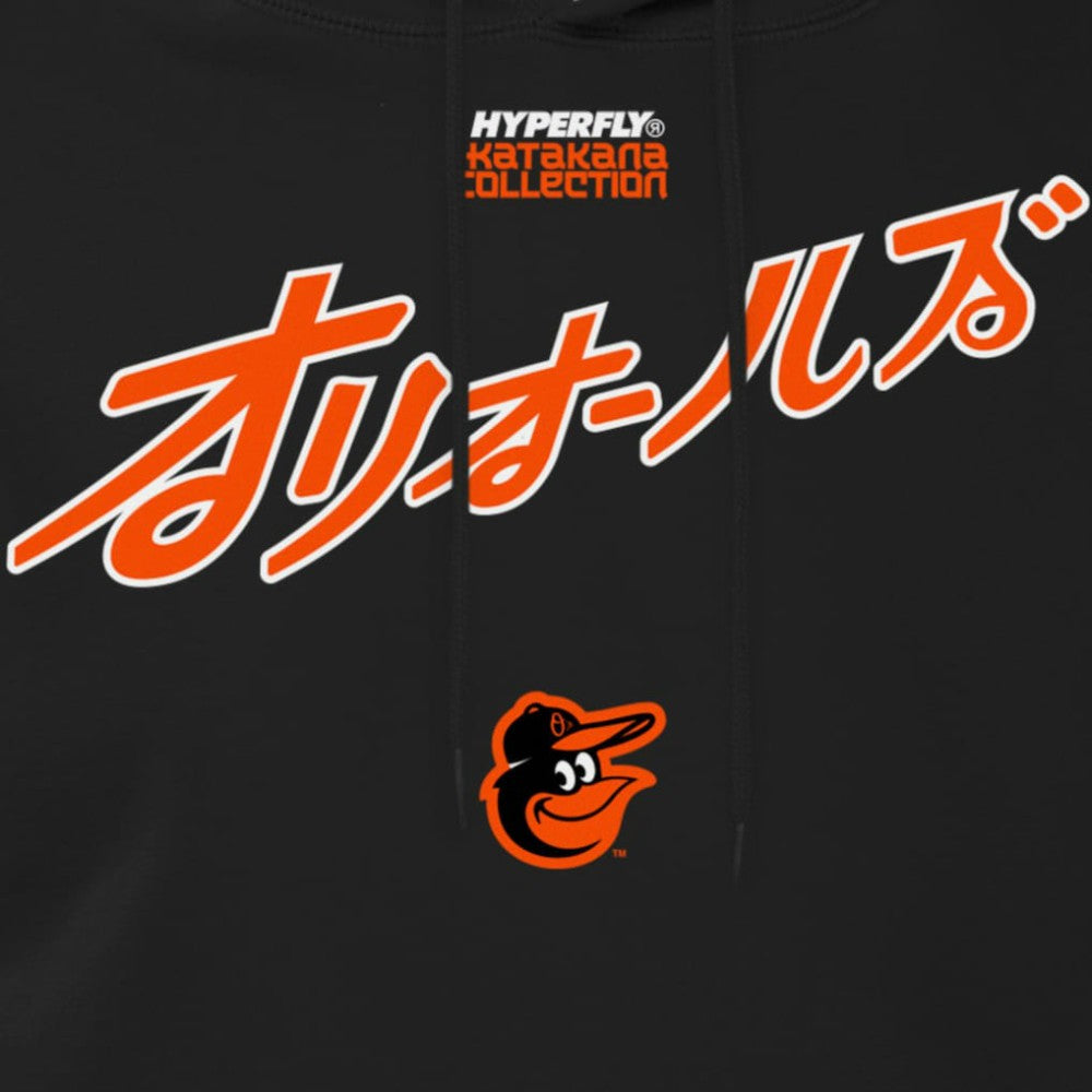 Baltimore Orioles New Era x Hyperfly Hoodie - Black Hoodies