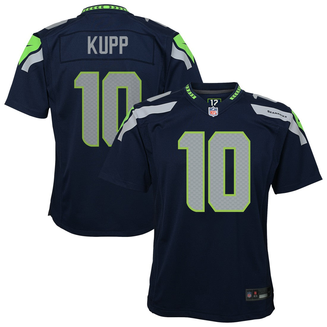 Cooper Kupp Seattle Seahawks Youth Game Jersey - College Navy Jerseys
