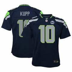 Cooper Kupp Seattle Seahawks Youth 50th Season Game Jersey - College Navy Jerseys