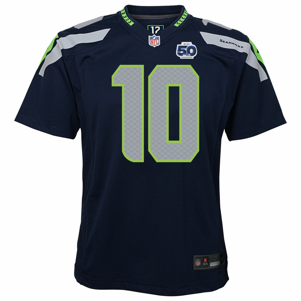Cooper Kupp Seattle Seahawks Youth 50th Season Game Jersey - College Navy Jerseys