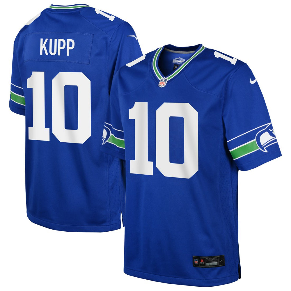 Cooper Kupp Seattle Seahawks Youth Game Jersey - Royal Jerseys