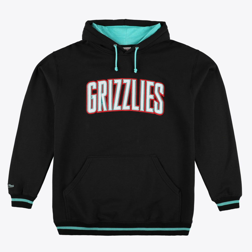 Memphis Grizzlies Hardwood Classics Big & Tall Hoodie Black - Mitchell & Ness