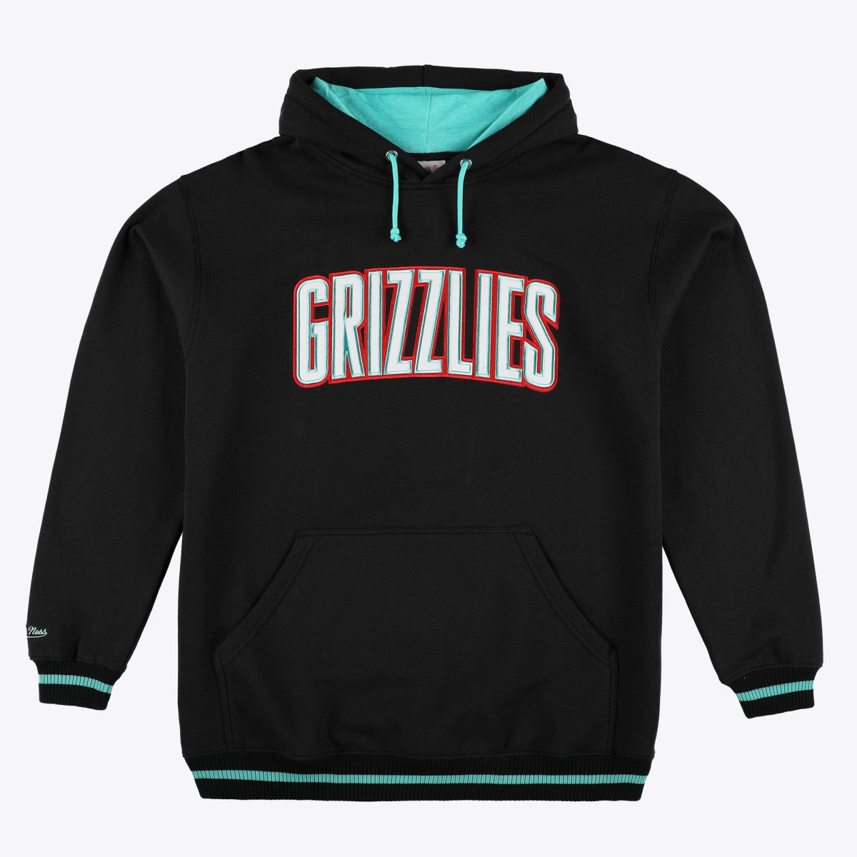Memphis Grizzlies Hardwood Classics Big & Tall Hoodie Black - Mitchell & Ness