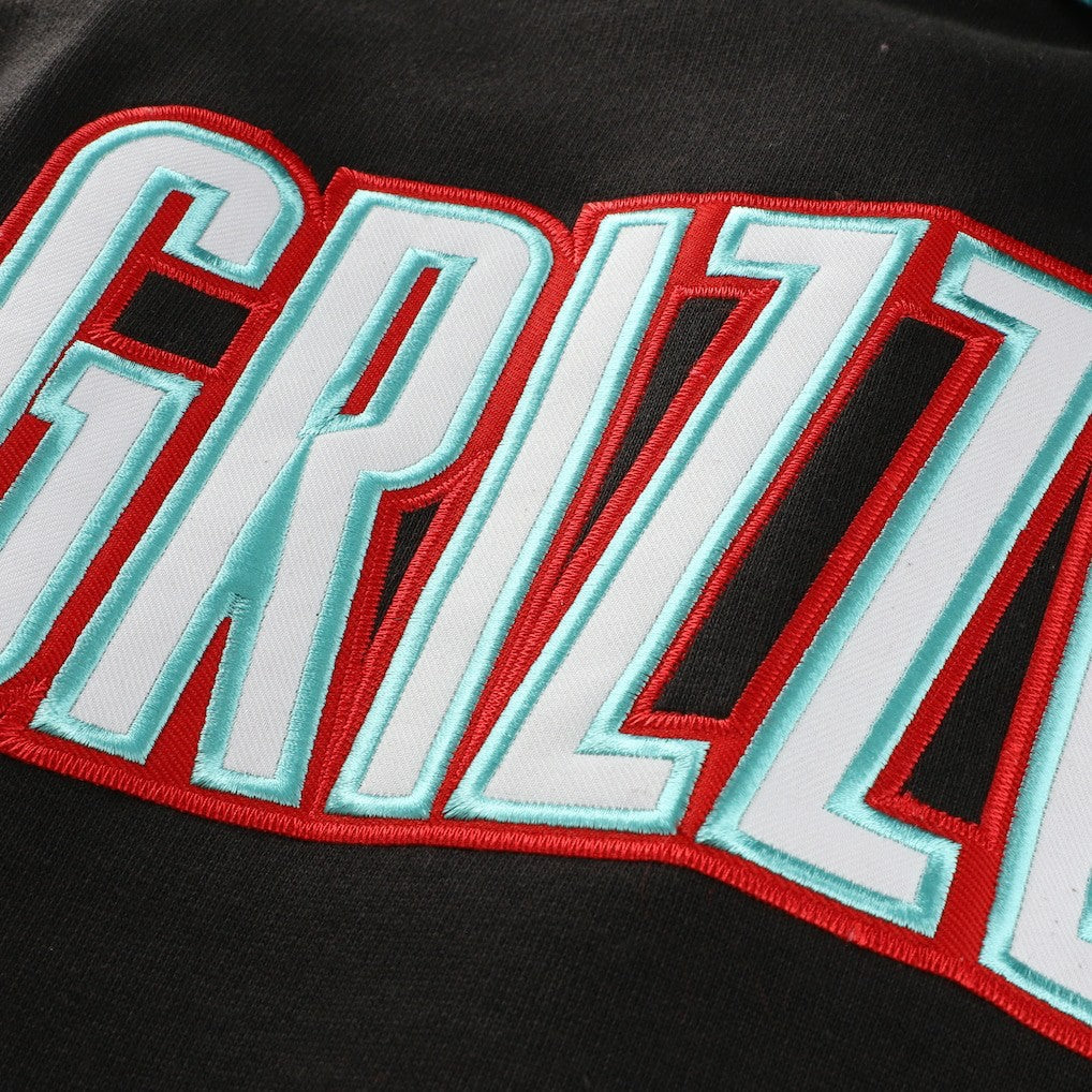 Memphis Grizzlies Hardwood Classics Big & Tall Hoodie Black - Mitchell & Ness
