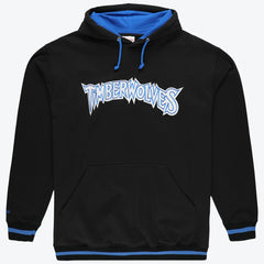 Minnesota Timberwolves Hardwood Classics Big & Tall Hoodie Black - Mitchell & Ness