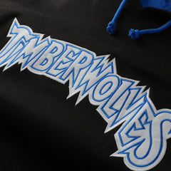 Minnesota Timberwolves Hardwood Classics Big & Tall Hoodie Black - Mitchell & Ness