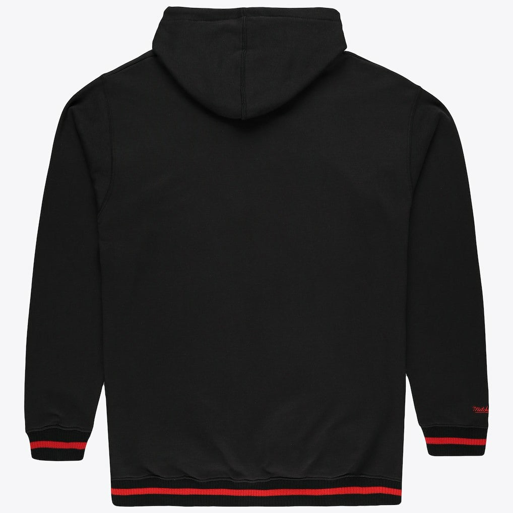 Chicago Bulls Hardwood Classics Big & Tall Hoodie Black - Mitchell & Ness