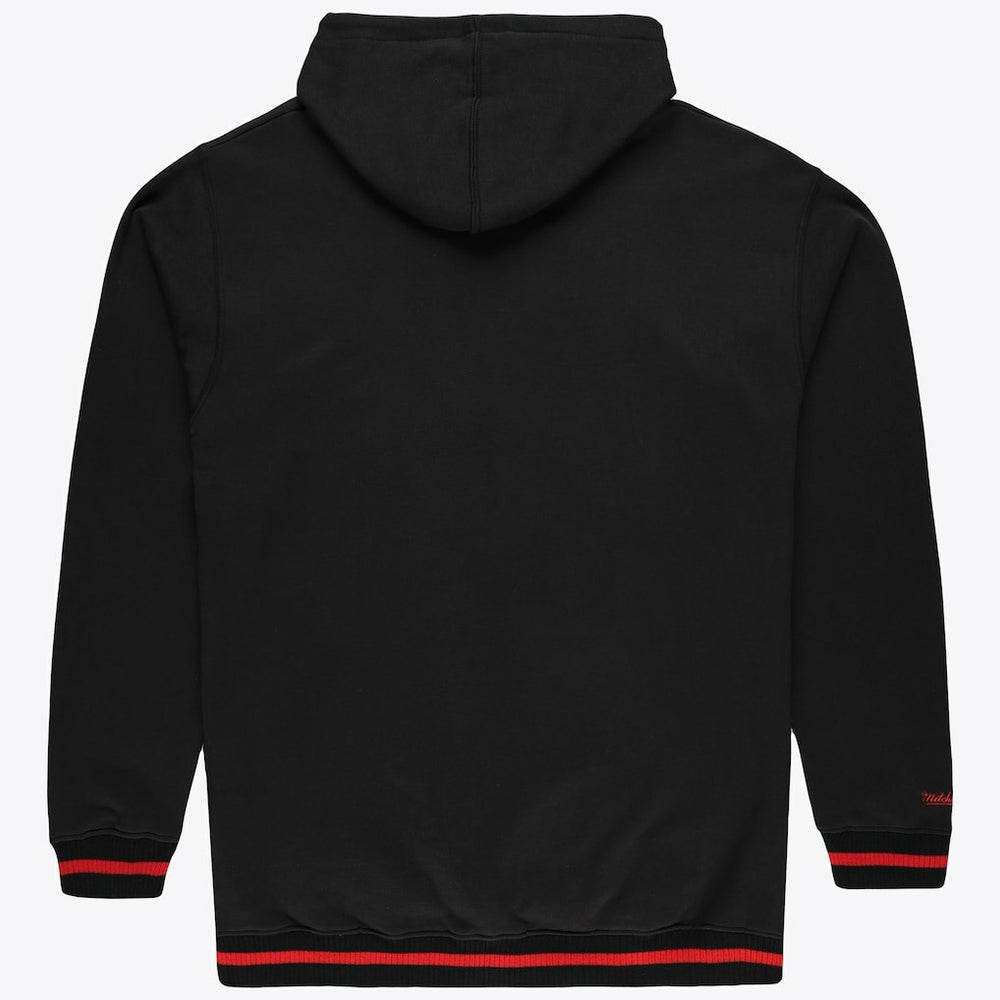Chicago Bulls Hardwood Classics Big & Tall Hoodie Black - Mitchell & Ness