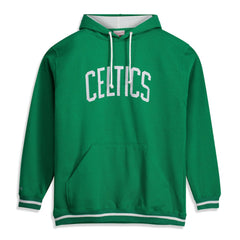 Boston Celtics Hardwood Classics Big & Tall Hoodie Kelly Green - Mitchell & Ness