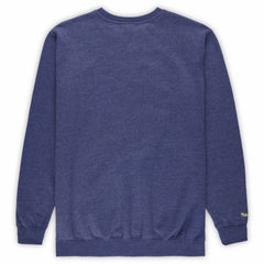 Golden State Warriors Hardwood Classics Big & Tall Crewneck Sweatshirt Heather Royal - Mitchell & Ness