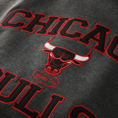 Chicago Bulls Hardwood Classics Big & Tall Crewneck Sweatshirt Heather Charcoal - Mitchell & Ness outlet