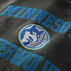 Minnesota Timberwolves Hardwood Classics Big & Tall Crewneck Sweatshirt Heather Charcoal - Mitchell & Ness outlet