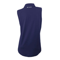Washington Nationals Columbia Women's Tend The Ball Sleeveless Polo - Navy