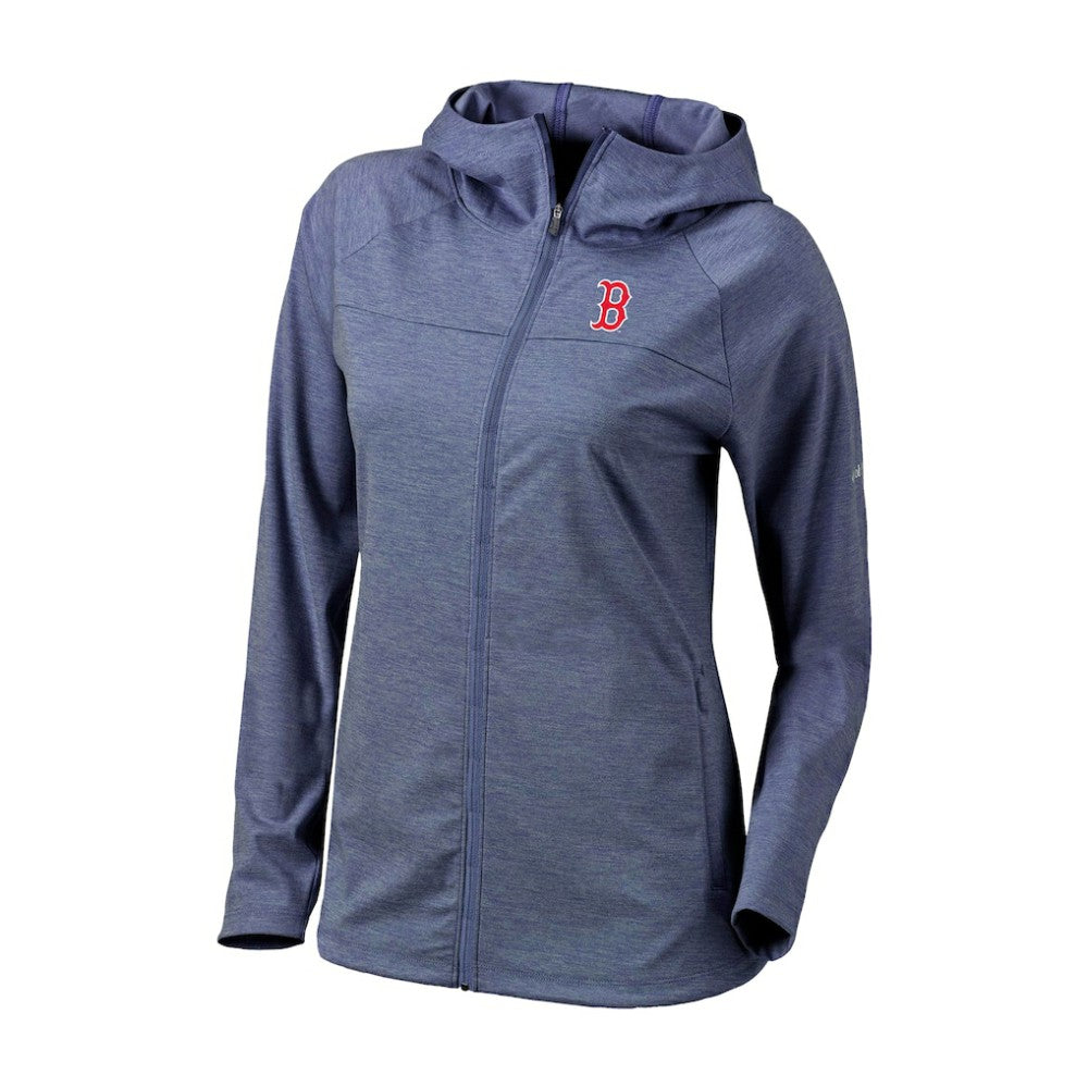 Boston Red Sox Columbia Women's Half Shot Full-Zip Hoodie - Navy Hoodies