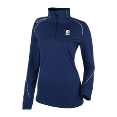 Detroit Tigers Columbia Women's Shotgun 2.0 Quarter-Zip Pullover - Navy Pullover