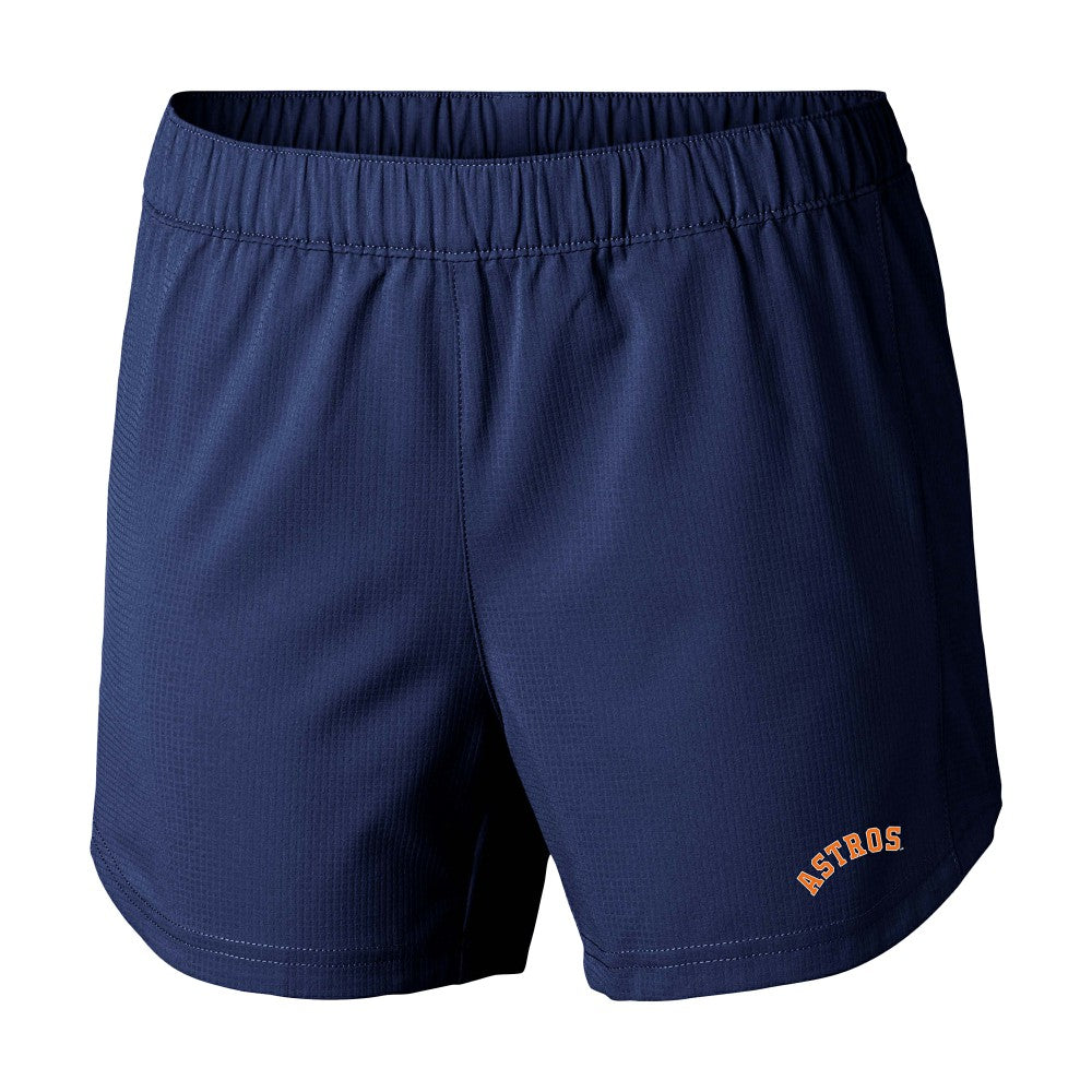 Houston Astros Columbia Women's Tamiami Pull-On Shorts - Navy Shorts