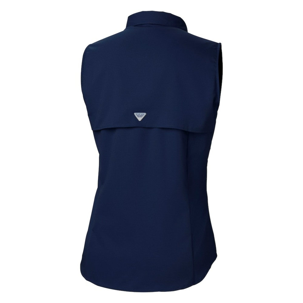 St. Louis Cardinals Columbia Women's Tamiami Sleeveless Shirt - Navy