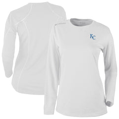 Kansas City Royals Columbia Shotgun Long Sleeve T-Shirt - White T-shirts
