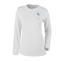 Kansas City Royals Columbia Shotgun Long Sleeve T-Shirt - White T-shirts