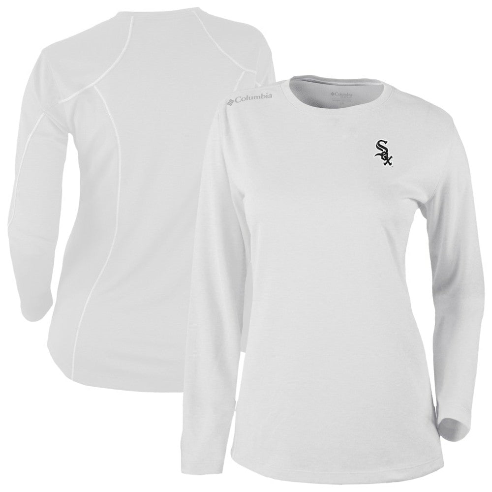 Chicago White Sox Columbia Shotgun Long Sleeve T-Shirt - White T-shirts