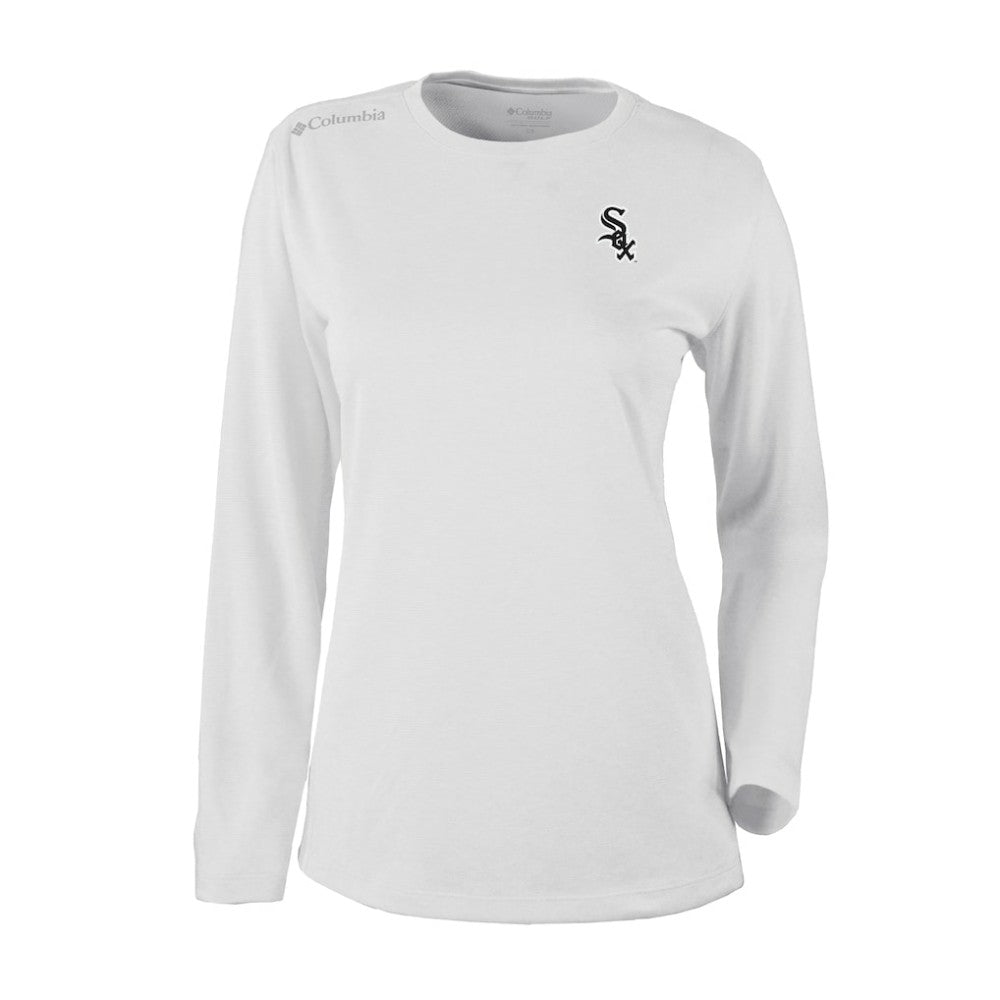 Chicago White Sox Columbia Shotgun Long Sleeve T-Shirt - White T-shirts