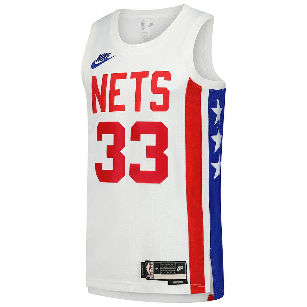 Nic Claxton Brooklyn Nets Swingman Jersey Classic Edition White - Nike