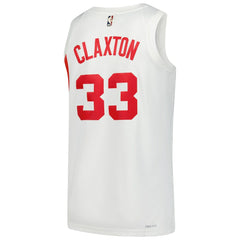 Nic Claxton Brooklyn Nets Swingman Jersey Classic Edition White - Nike