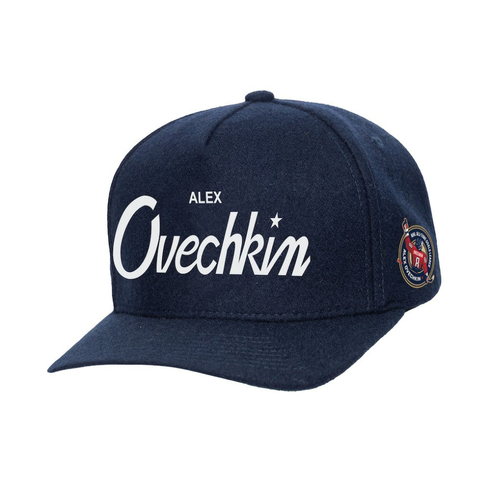 Alexander Ovechkin Washington Capitals Mitchell & Ness All Time Goals Pro Crown Adjustable Hat - Navy | US 203065353