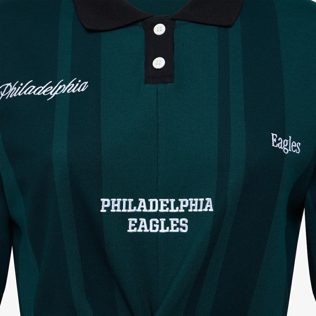 Philadelphia Eagles Off Season Women's Rugby T-Shirt - Midnight Green T-shirts
