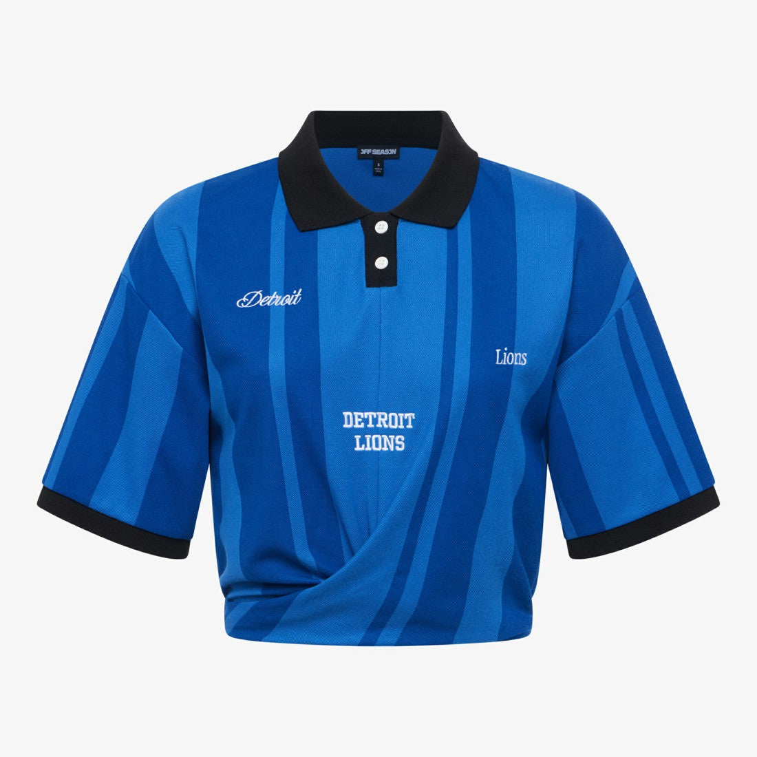 Detroit Lions Off Season Women's Rugby T-Shirt - Blue T-shirts