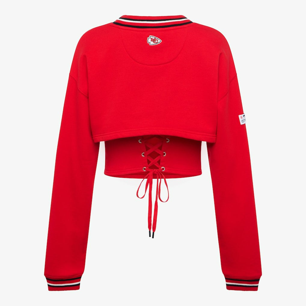 Kansas City Chiefs Off Season Women's Fleece Shrug Cami - Red