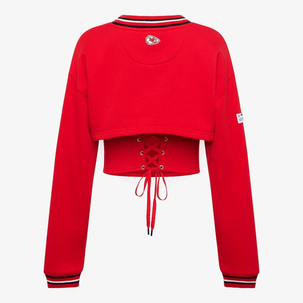 Kansas City Chiefs Off Season Women's Fleece Shrug Cami - Red