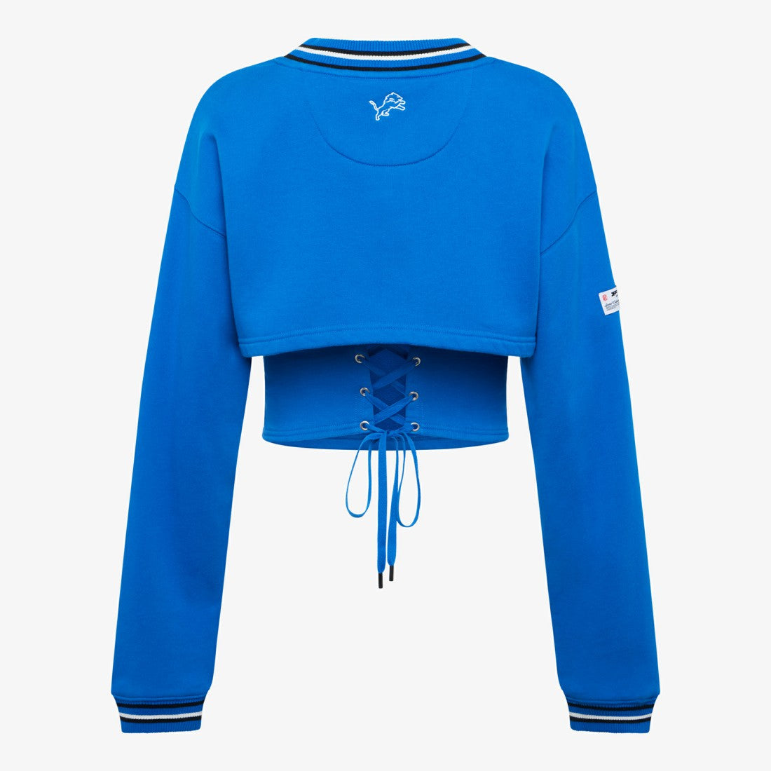 Detroit Lions Off Season Women's Fleece Shrug Cami - Blue