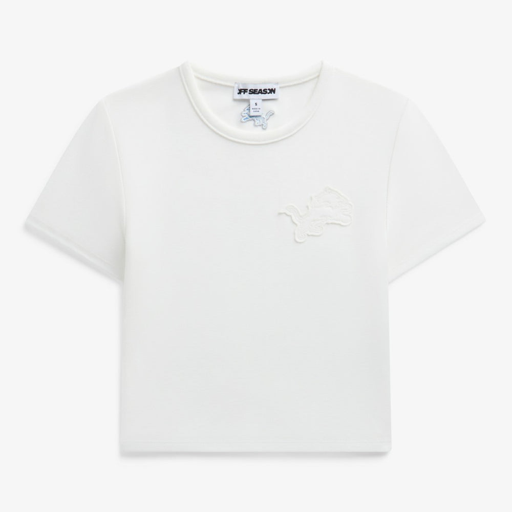 Detroit Lions Off Season Women's Baby T-Shirt - White T-shirts